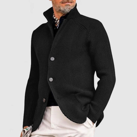 Ramon - Veste de poche en tricot à revers élégant pour hommes